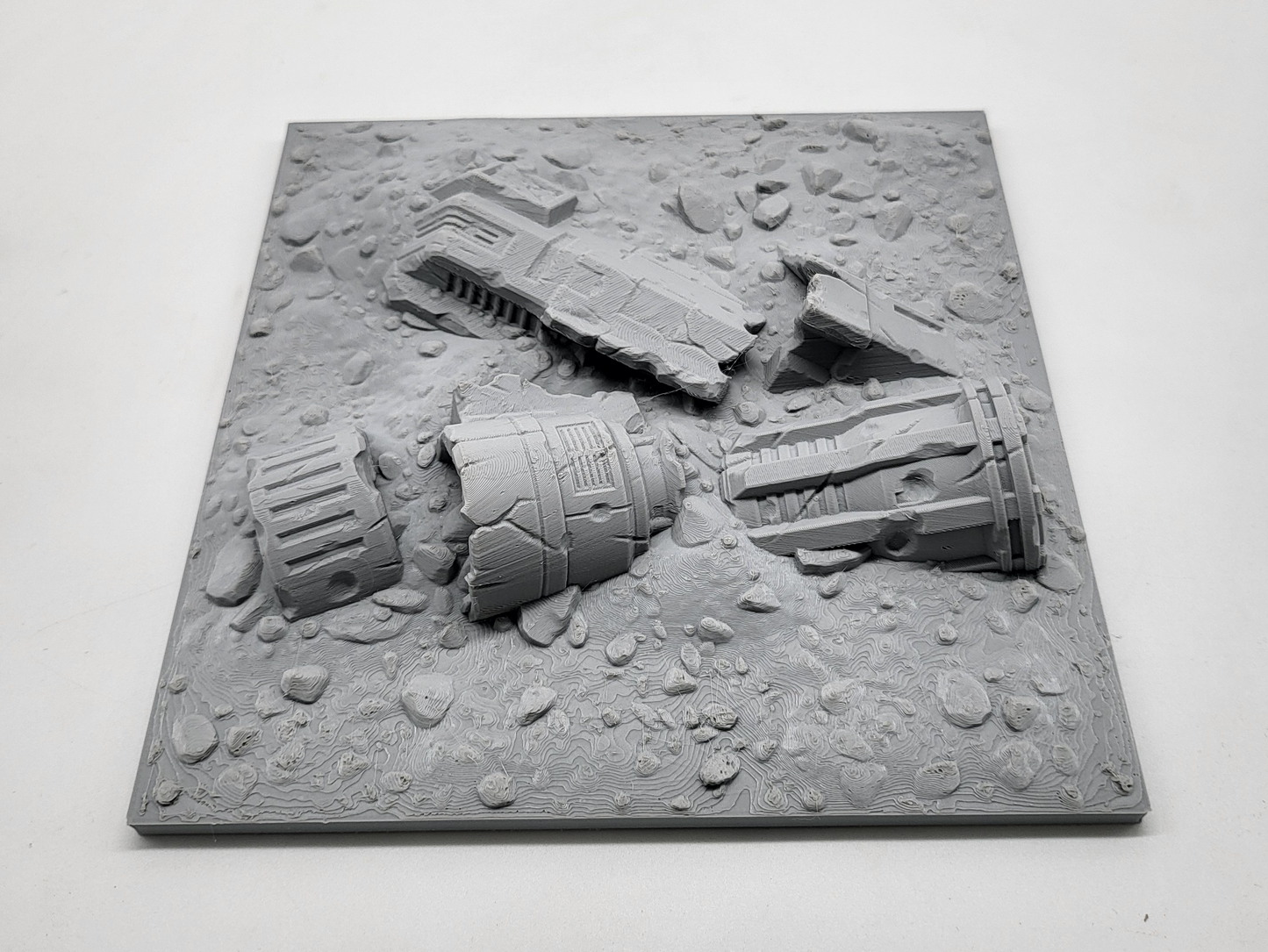 Dark Fantastic Mills – No Mans Land - Crashed Ship 1 Topper