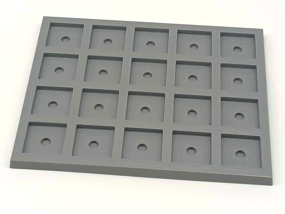 Bretonnia Lance 25mm X 50mm to 30mm X 60mm Conversion Movement Tray With Magnet Holes