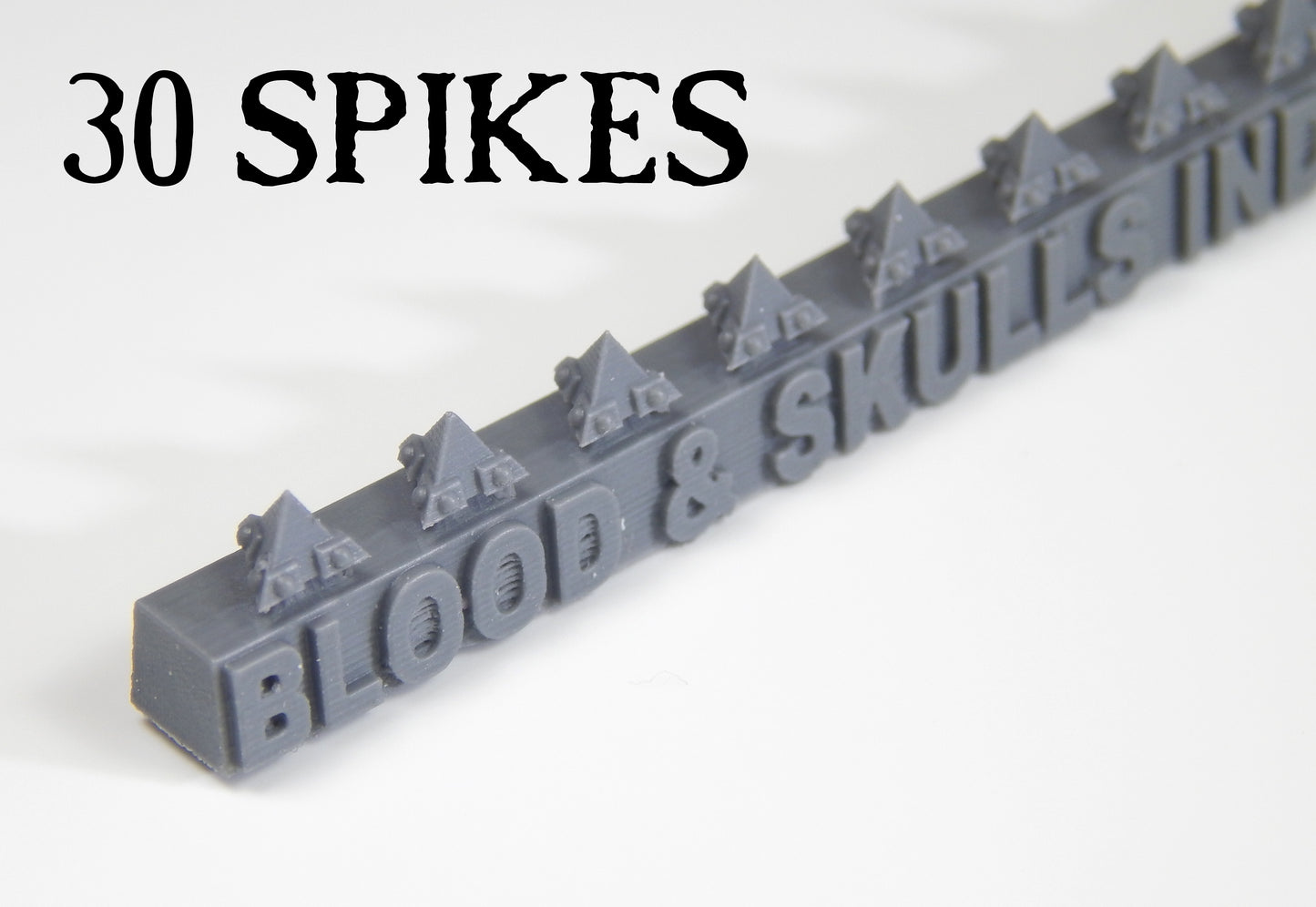 Spikes, Triangular/Large/Short