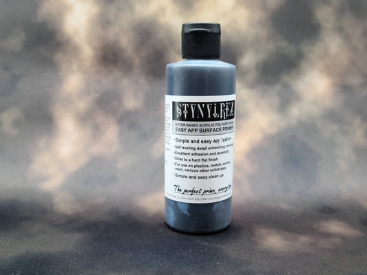 Badger Airbrush paint Stynylrez Black Primer 4oz