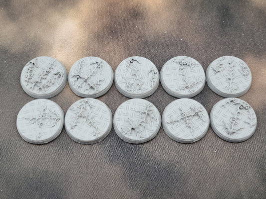 Chaos Diamond Plate - Round Bases