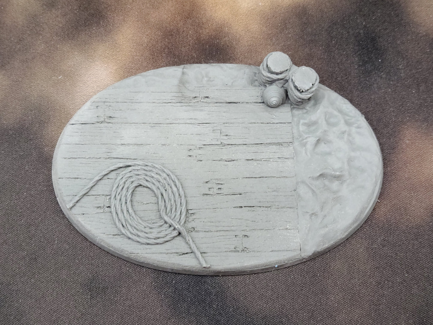 Wood Plank - Round Bases