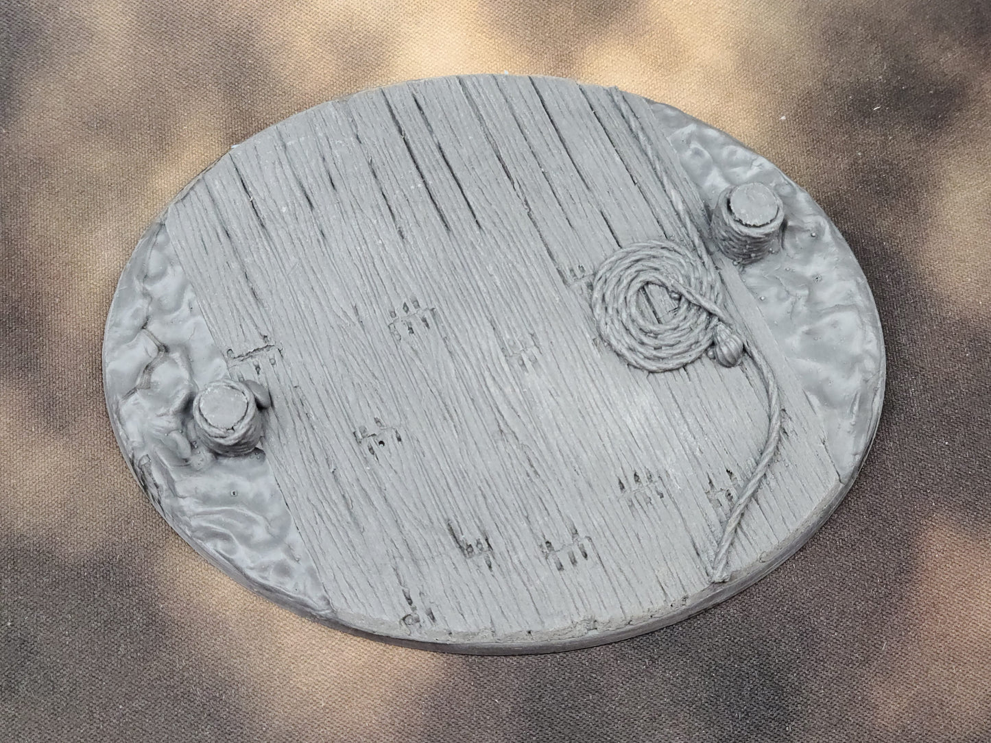 Wood Plank - Round Bases