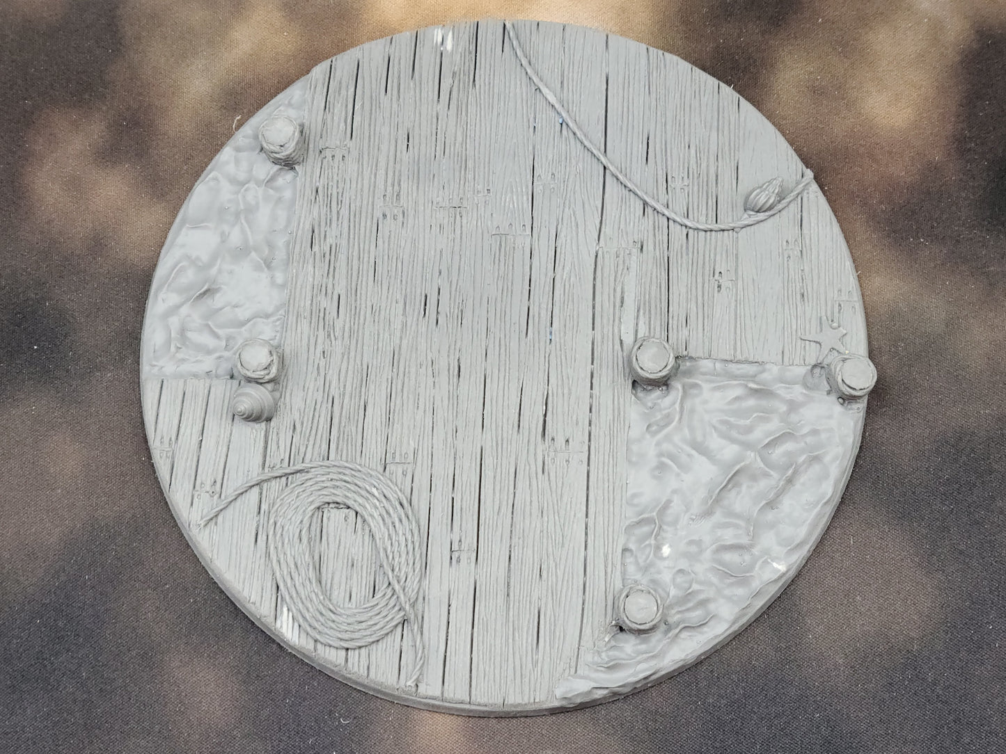 Wood Plank - Round Bases