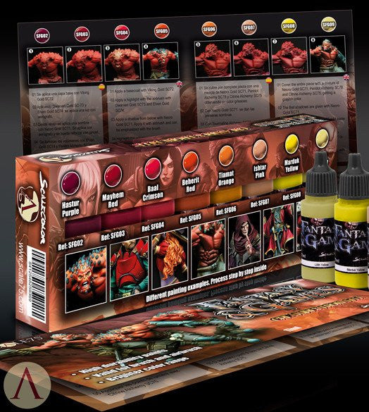 Scale75 Fantasy & Games Creatures From Hell Paint Set