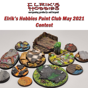 Elrik’s Hobbies Paint Club May 2021 Contest Rules Updated