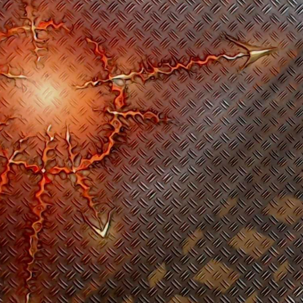 Chaos Diamond Plate - Round Bases