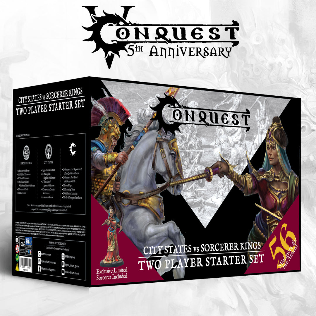 Conquest - Two player Starter Set - Sorcerer Kings vs City States