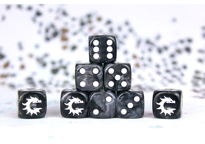 Conquest - Logo on Black Dice