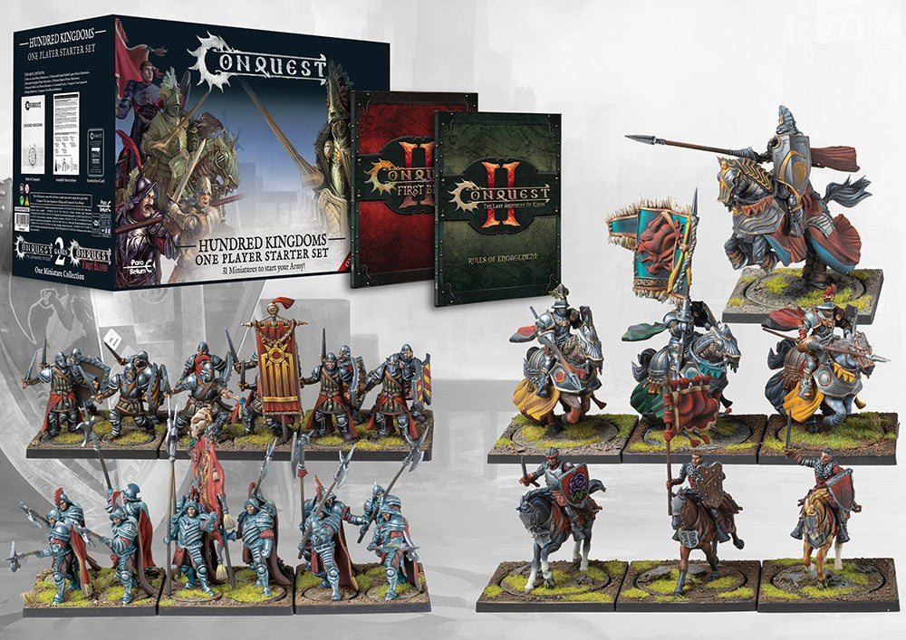 Conquest - Hundred Kingdoms: 1 Player Starter Set