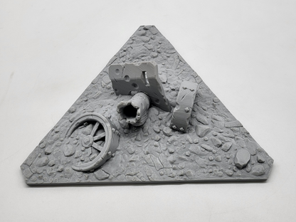 Dark Fantastic Mills –  Trench Zone Bunker Topper Destroyed Howizter (7)