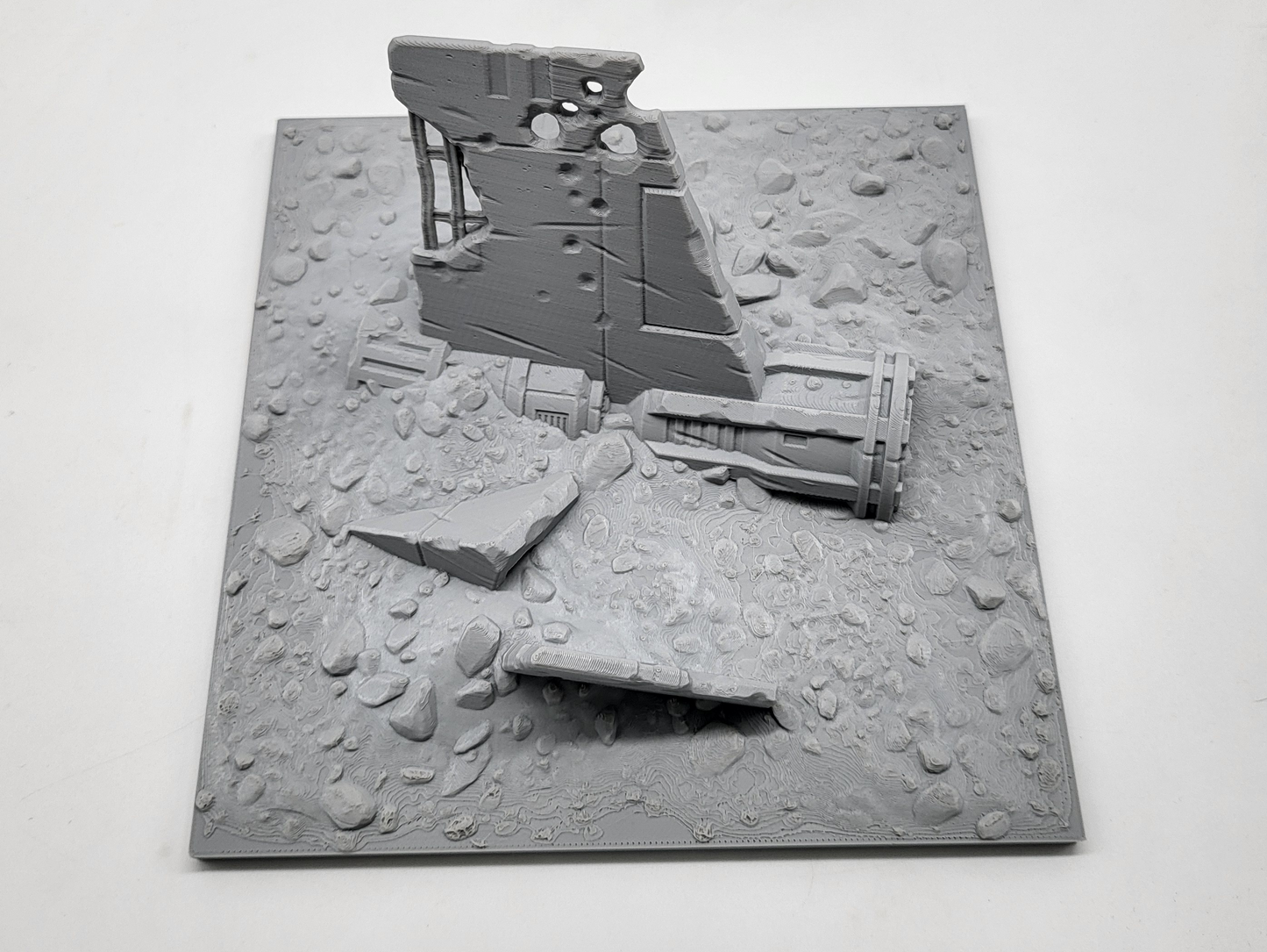 Dark Fantastic Mills – No Mans Land - Crashed Ship 2 Topper