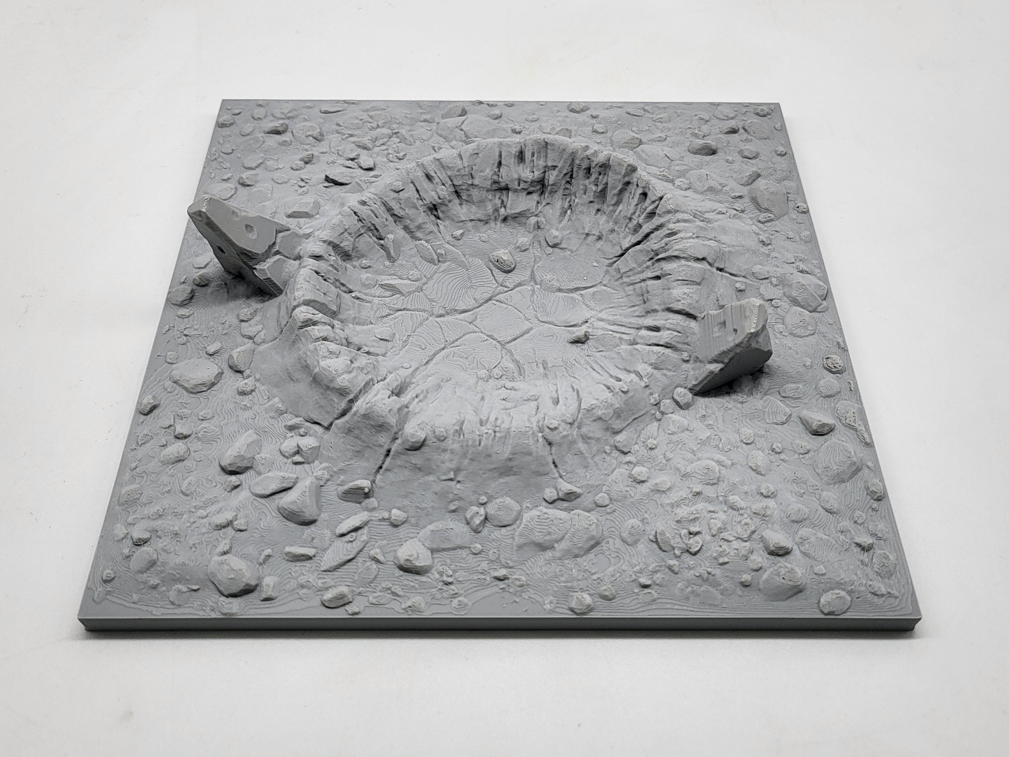 Dark Fantastic Mills – No Mans Land - Crater With Dragons Teeth Topper