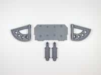 Rear Engine Plate with Trench Rails