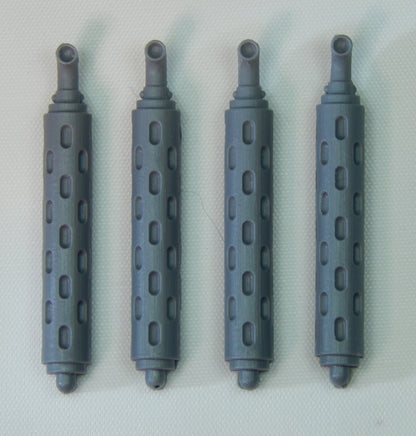 Exhaust Pipes, Medium Rear-facing (4)