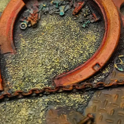 Industrial Ruins - Round Bases