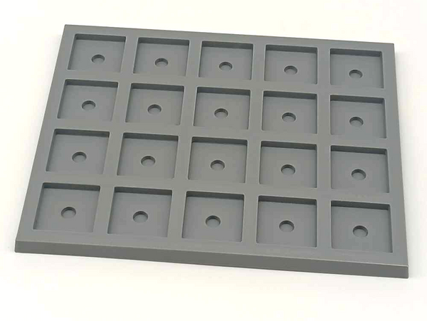 25mm X 50mm to 30mm X 60mm Conversion Movement Tray With Magnet Holes