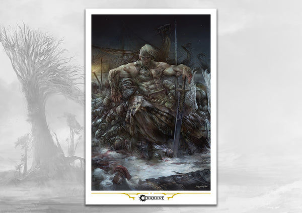 Conquest - Iconic Art Print - The Nords Svarthgalm