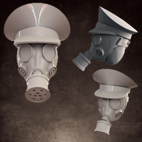 Gas Masks - Officer Caps