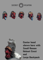 Gas Masks - Oni Masks with Helmets