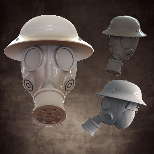 Gas Masks - Pan Helmet