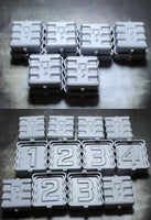 Objective Markers:  Super Secret 40MM - 1,2,2,3,3, & 4