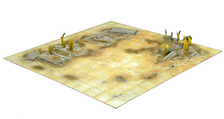 Tablescapes Tiles:  Forgotten City - Mystery Bundle (8 Random Tiles)