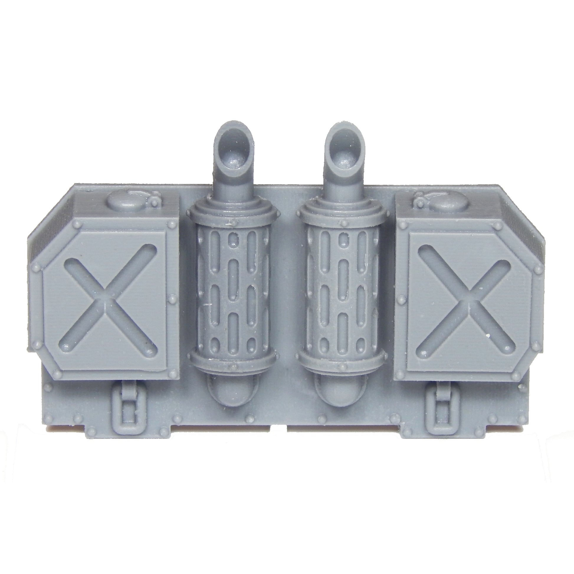 Rear Engine Plate with Fuel Tanks A – Elrik's Hobbies