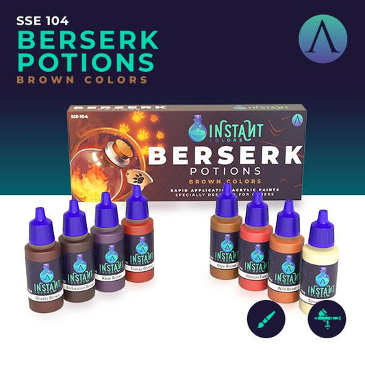 Scale75 instant Colors BERSERK POTIONS Set Brown Colors
