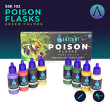 Scale75 Instant Colors POISON FLASKS Set Green Colors