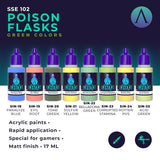 Scale75 Instant Colors POISON FLASKS Set Green Colors