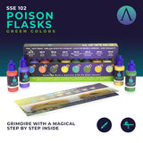 Scale75 Instant Colors POISON FLASKS Set Green Colors
