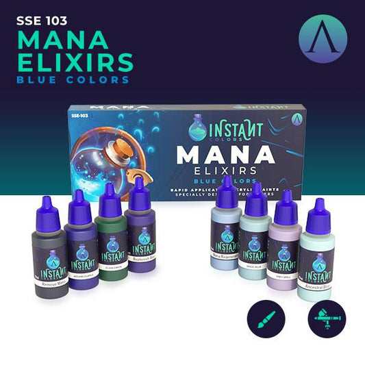 Scale75 Instant Colors MANA ELIXIRS Set Blue Colors