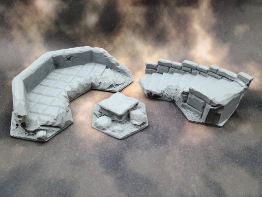 Terrain ruins #1 suitable for Shadespire Board Game