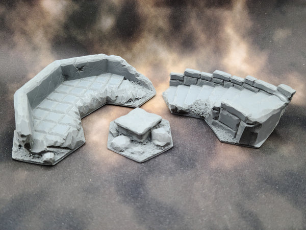 Terrain ruins #1 suitable for Shadespire Board Game