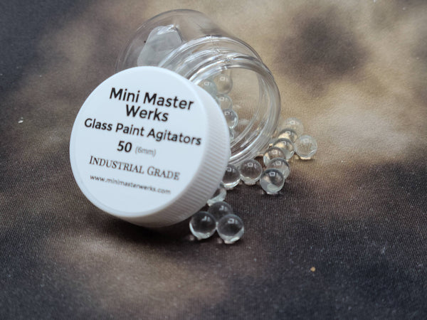 Mini Master Werks - Glass Agitator Balls (50 Count)