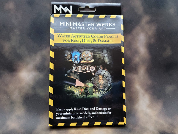 Mini Master Werks - Rust Dirt Damage Pencils