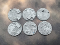 Cursed Cathedral Round Bases - Cursed City Set