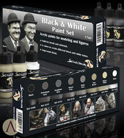 Scale75 Scalecolor Black and White paint set