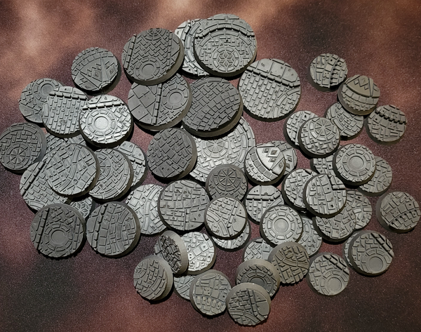 Imperial Walkway Round Bases - Cursed City Set