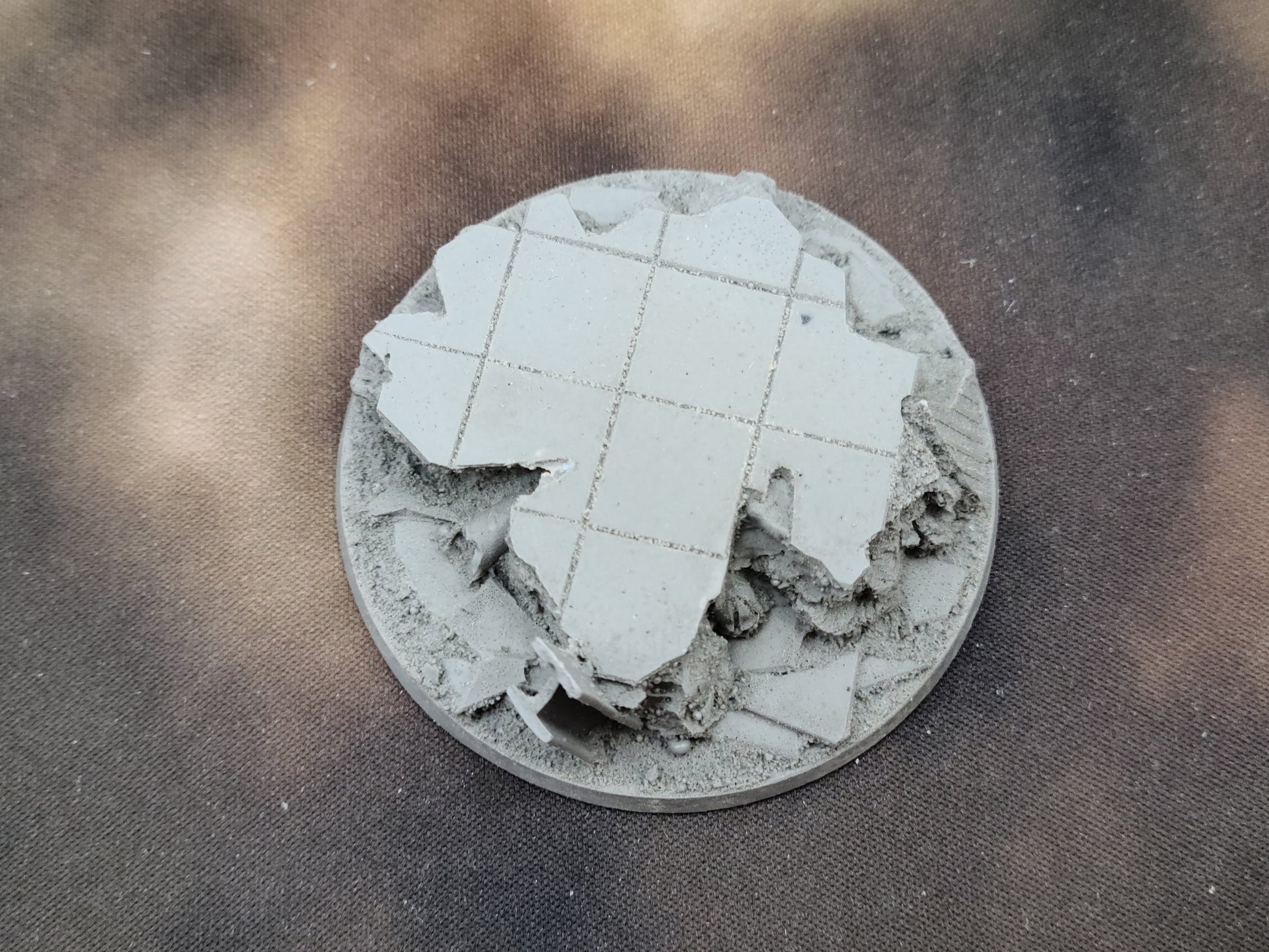 Warhammer / Warhammer 40k Elrik's Hobbies Terrain Oval Flying Base Slate - Foto 9