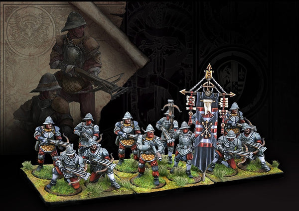 適当な価格 Mercenary Kingdoms: Hundred - Conquest Crossbowmen Elrik's – ウォーゲーム