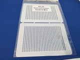 Airbrush Stencil Diamond Cheque Small & Mini