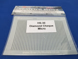 Airbrush Stencil Diamond Cheque Micro