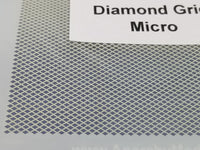 Airbrush Stencil Diamond Grid Micro