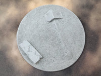 Egyptian Ruins Round Bases
