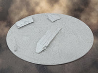 Egyptian Ruins Round Bases