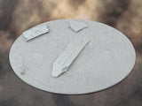 Egyptian Ruins Round Bases