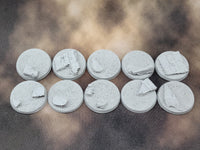 Egyptian Ruins Round Bases