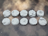 Fractured Pavement Round Bases